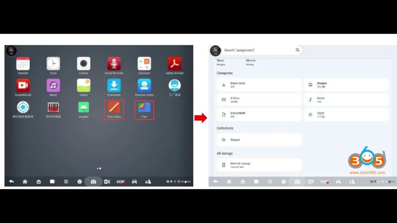 Autel Replaced ‘ES File Explorer’ with ‘Files + Turbo Editor’!!!