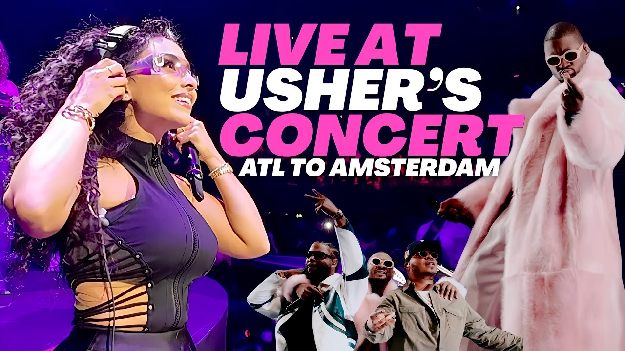 Robin Roxette Live at Usher's Concert in Amsterdam | From ATL to AMS ft Cho, Adje, Frenna & Jonna
