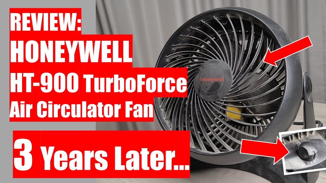 REVIEW:  Honeywell HT-900 TurboForce Air Circulator Fan - 3 YEARS LATER...
