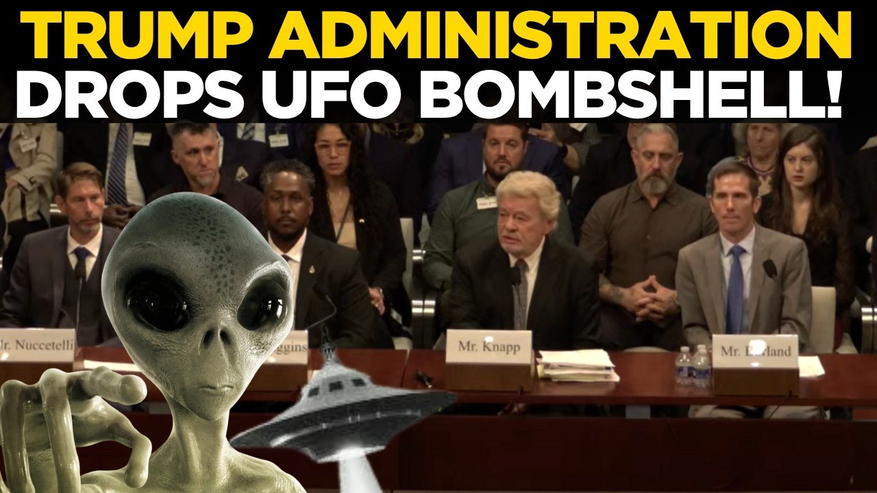 US News LIVE: New UFO Bombshell From Trump Administration Goes Viral | SHOCKING UFO Testimony LIVE