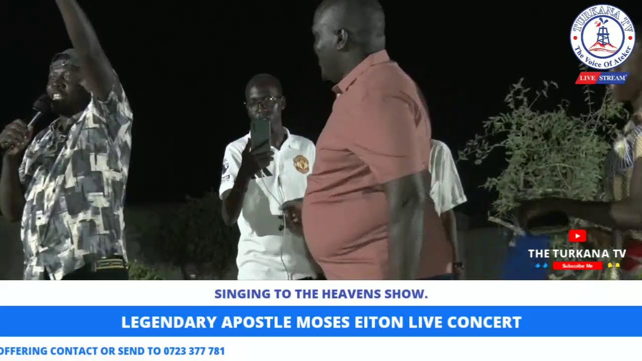 LEGENDAR APOSTLE MOSES EITON LIVE CONCERT