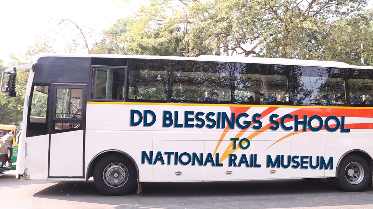 National Rail Museum Delhi  tour by DD Blessings School