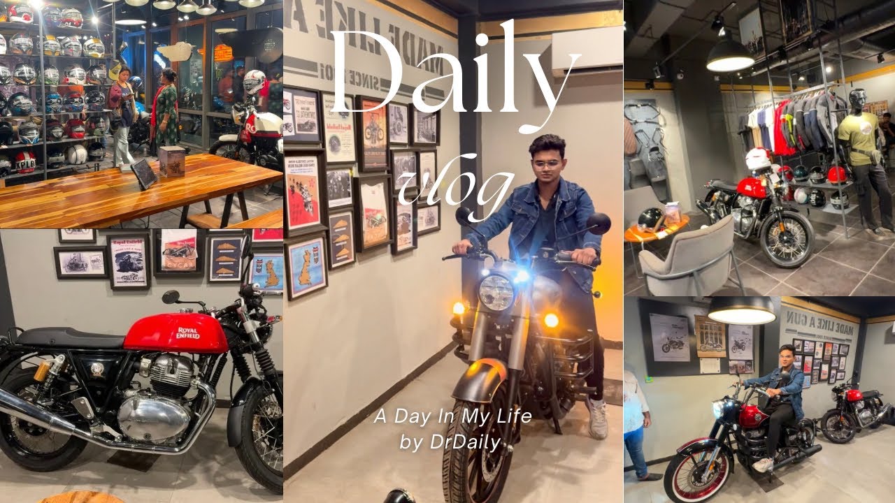 Taking delivery of dream bike ||Royal Enfield Classic 350 || MEDICAL COLLEGE VLOG || JIMSH