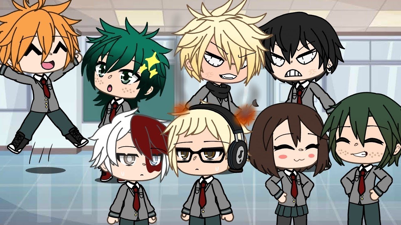 If Haikyu!! Was in My Hero Academia |Kagehina & Bakudeku| Original