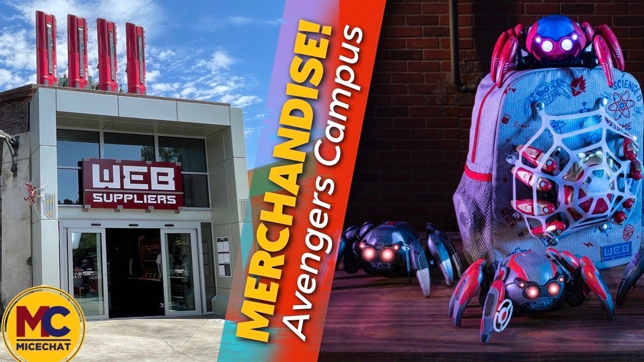 FIRST LOOK: Disney's Avengers Campus Merchandise and Shops!