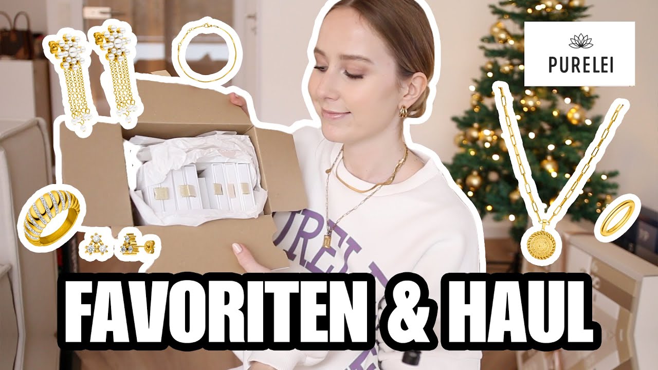 PURELEI SCHMUCK 😯 GEWINNSPIEL & HAUL🎄 - Marie Inspire