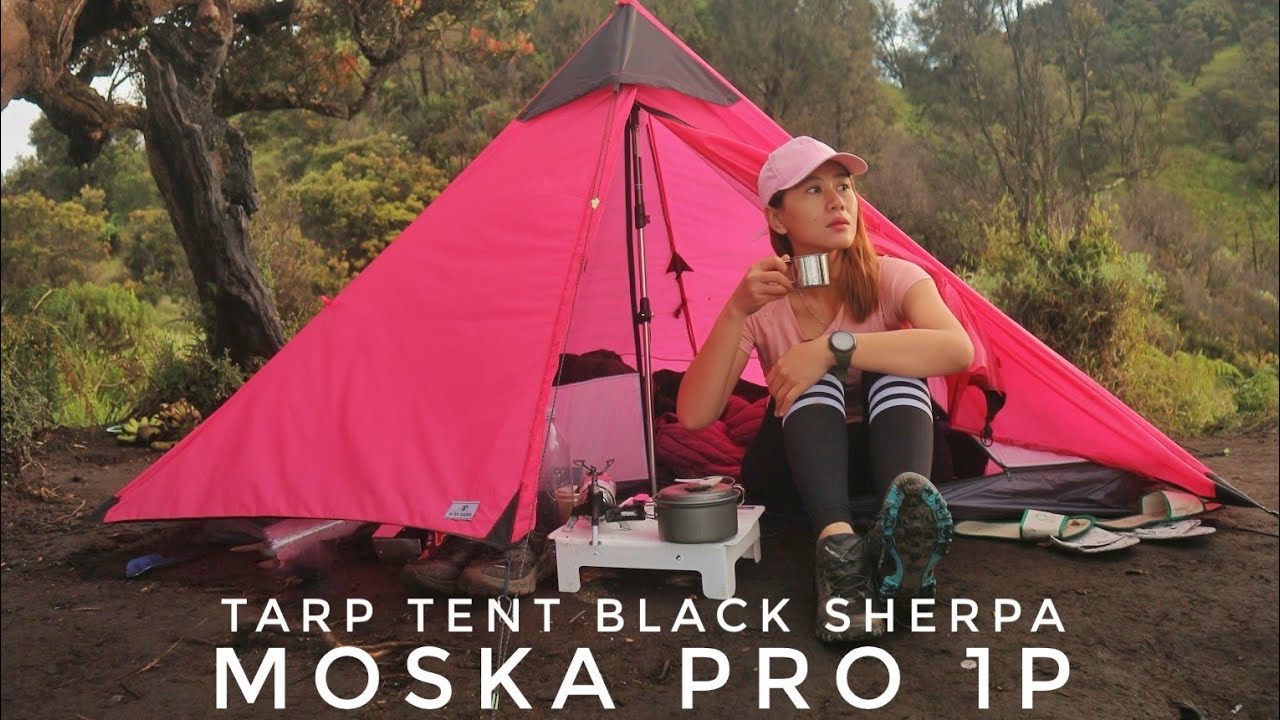 Review Tenda pendaki terbaru, Tarp Tent Moska Pro 1P.. Ultralight Hiking Gear.. @BlackSherpa_id