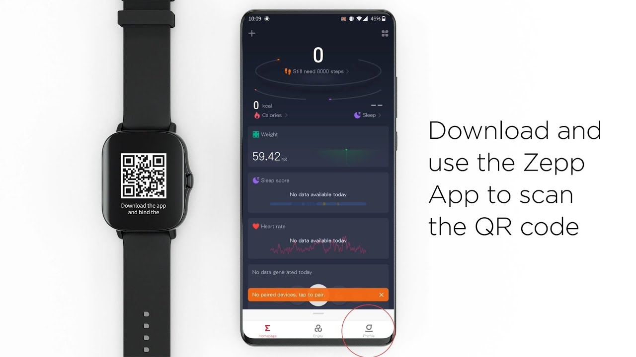 Tutorial | Amazfit GTS 2 Series | How to pair Amazfit smartwatch with your smartphone