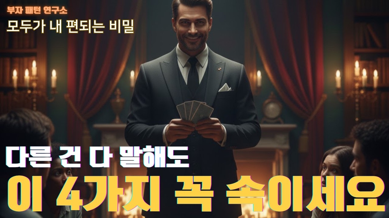 [1% 부자만 아는 지혜] 누구를 만나든지 반드시 