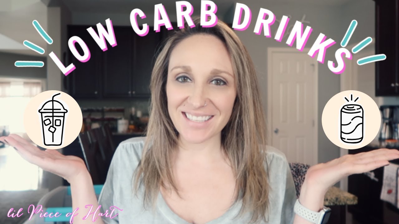 LOW CARB Drinks | Easy Swaps | lil Piece of Hart