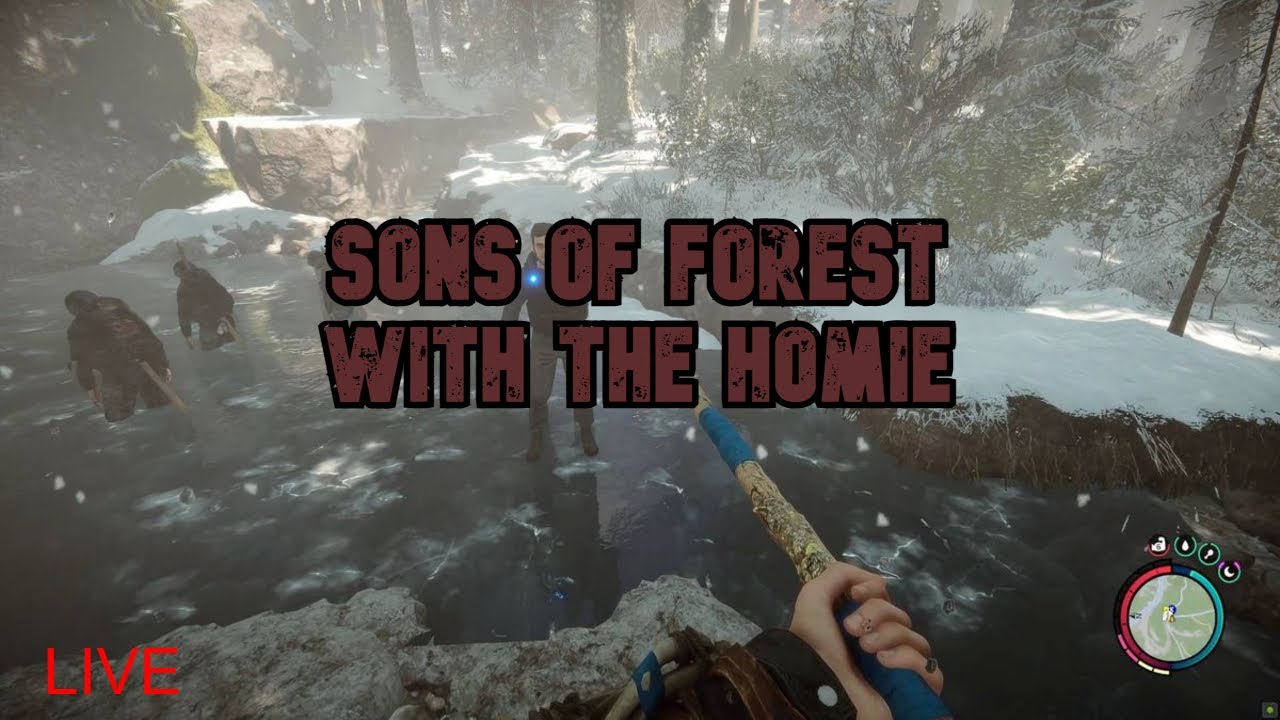 Rebooting the sons of the forests playthrought with the homie