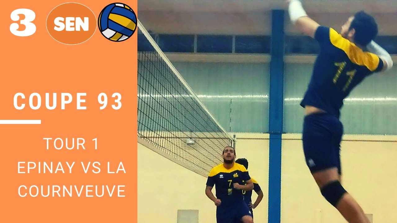FFVB Departemental - Match de volleyball de coupe vs Epinay - Version condensée