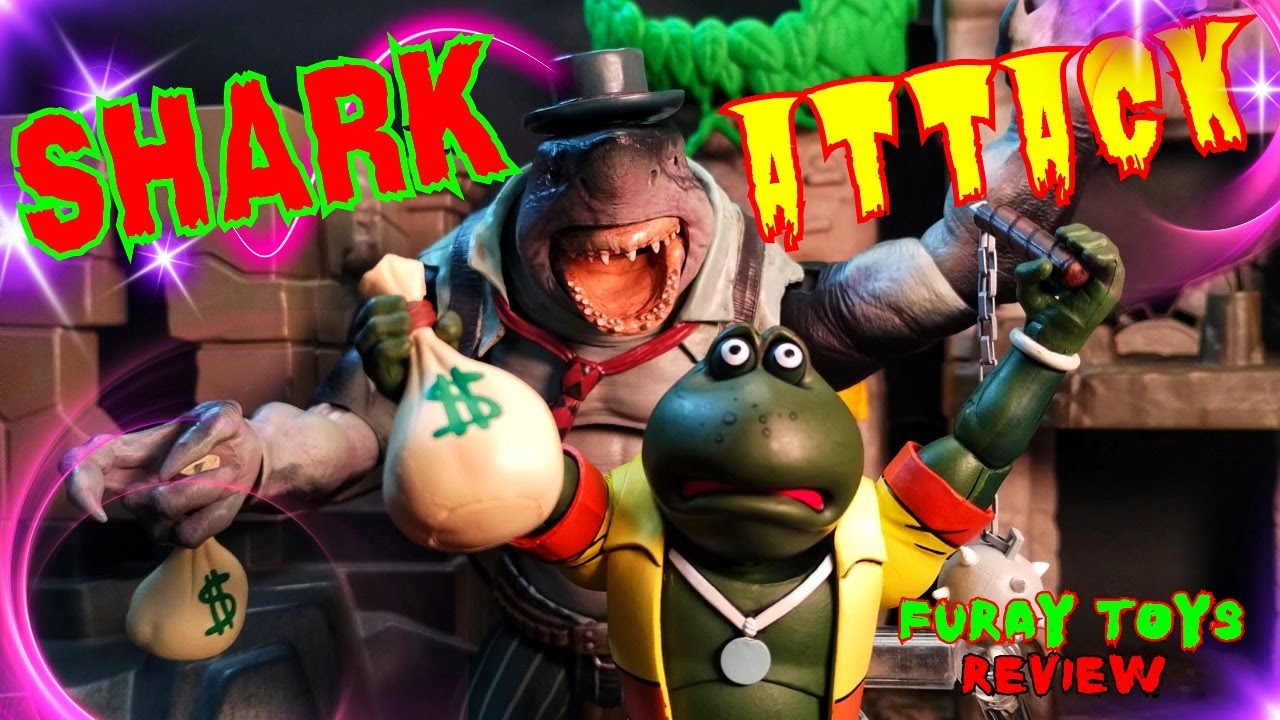 Its a SHARK ATTACK for Our Hearts That Is! FURAY TOYS SHARKS Toy Review
