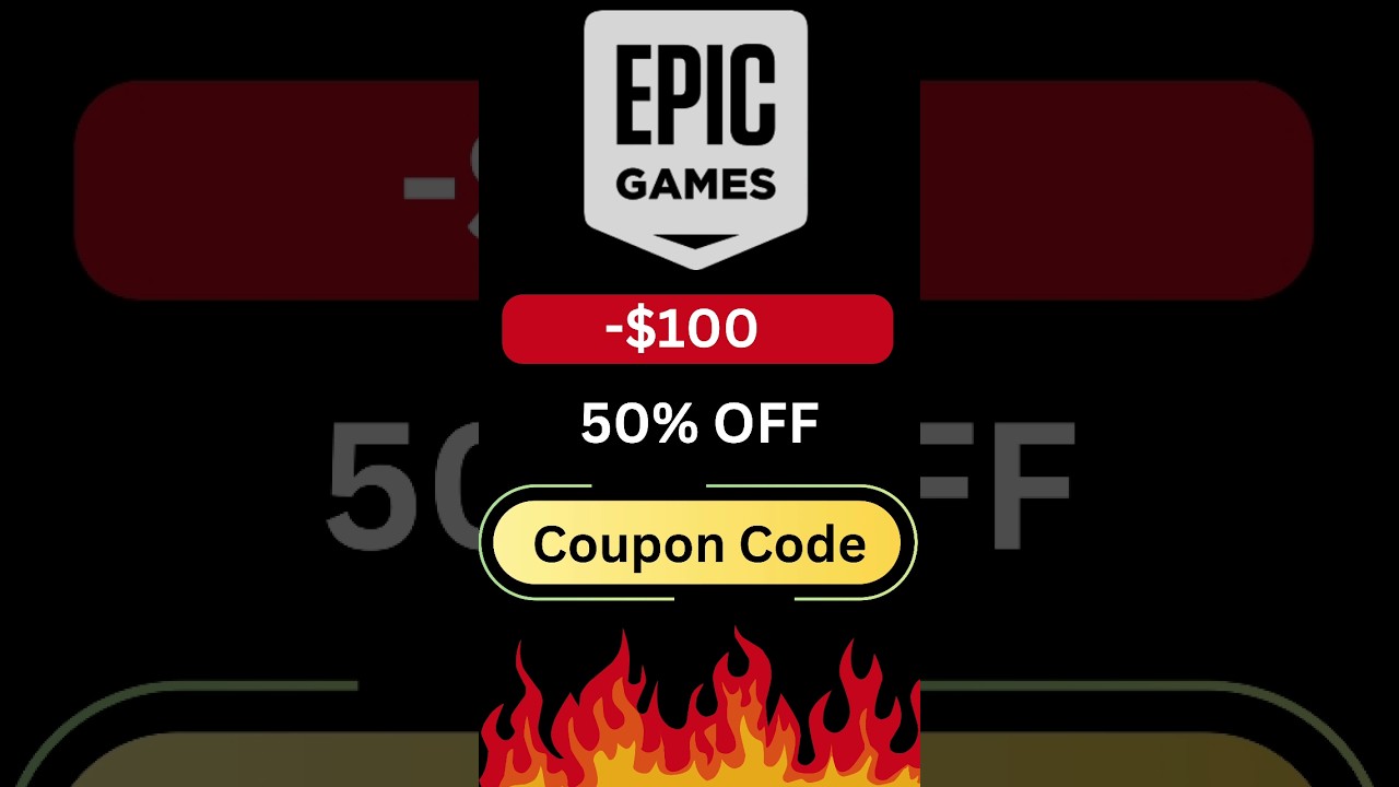 EPIC GAMES COUPON CODE 2026 (100% WORKING!) &ndash; Free Promo Codes, Discounts & More!