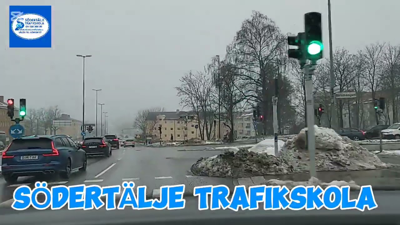 Körning i Södertälje _ tips inför uppkörningen ( del 2 ) 