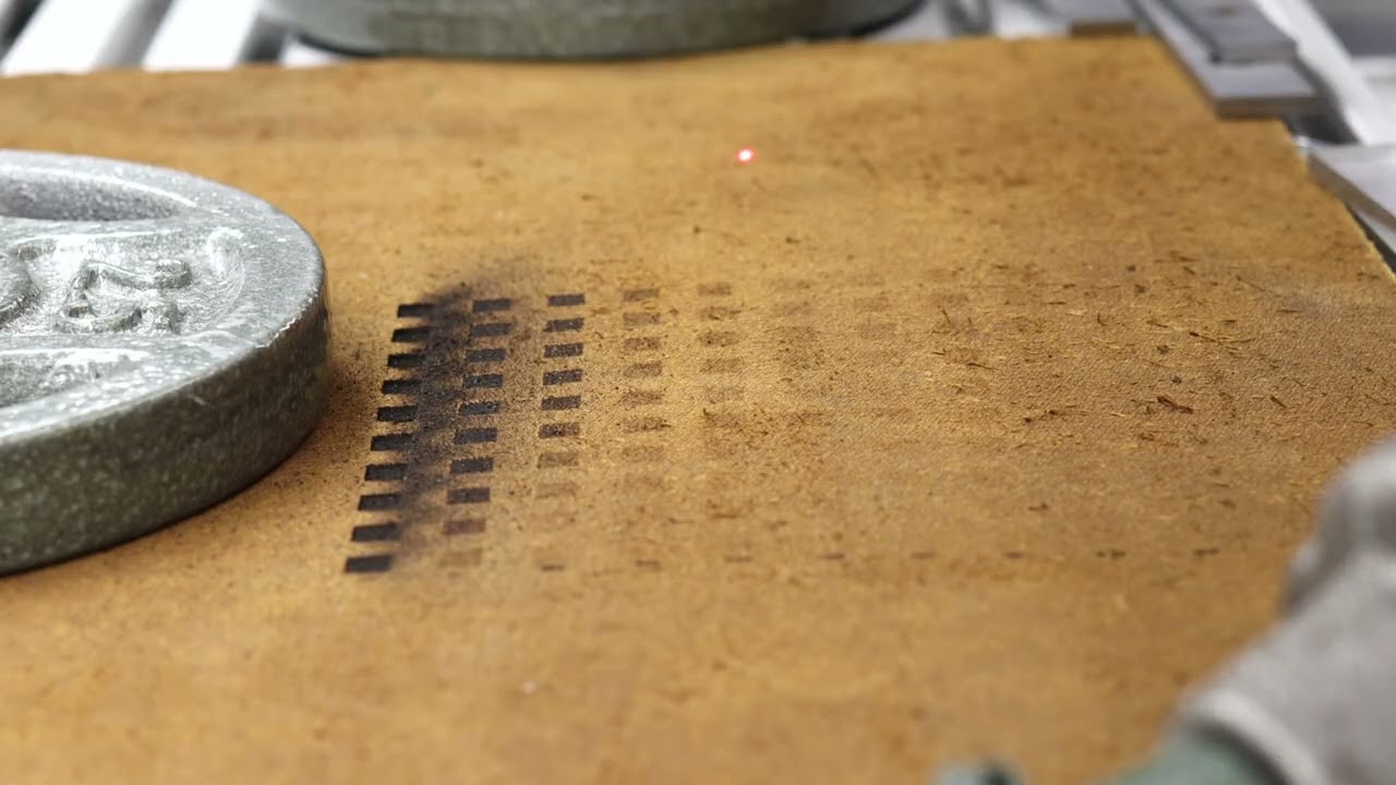 Fiber Laser Testing Leather & Slate with my Whirlpool 1300 50 watt