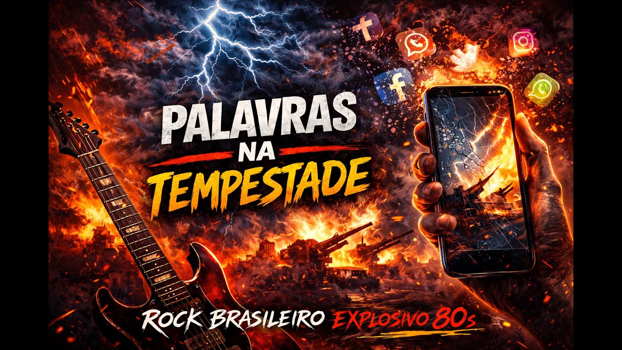 Palavras na Tempestade | Rock Brasileiro Explosivo 80s