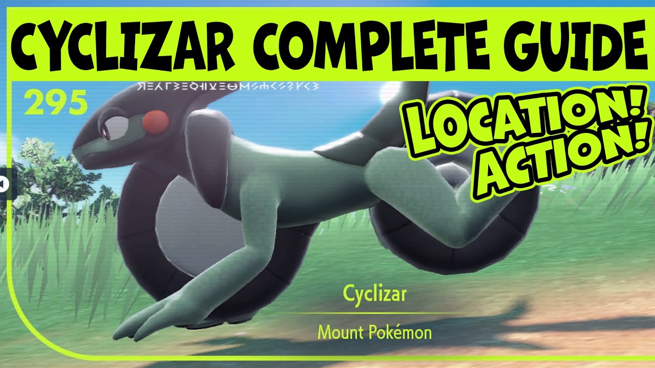 How to Get Cyclizar! Best Abilties and Stats | Pokemon