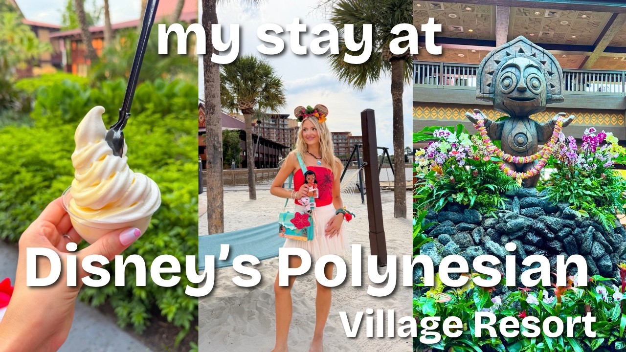 Мой отдых в Disney's Polynesian Village Resort | Walt Disney World | Рестораны, номер DVC, день у...