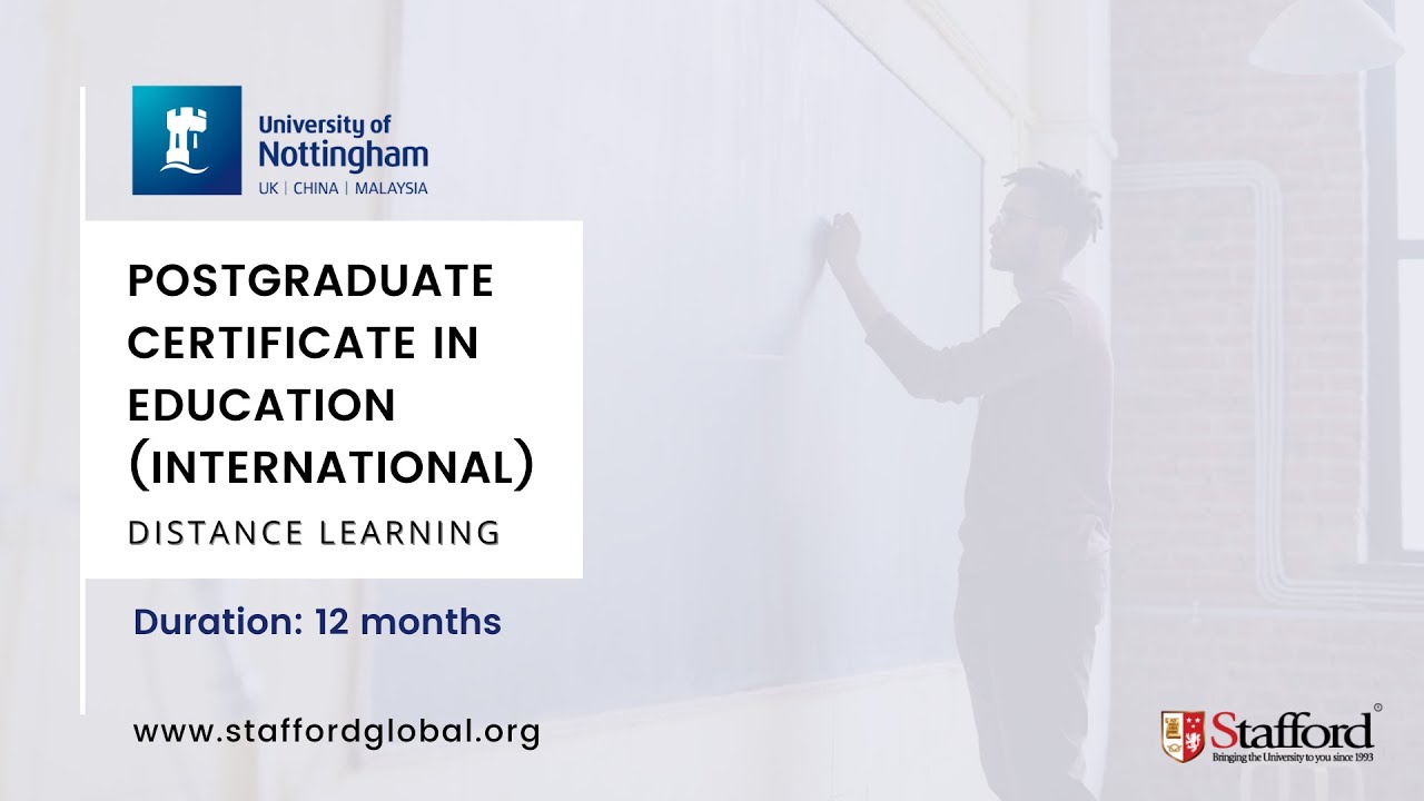 University of Nottingham Postgraduate Certificate in Education (International) - Video Tour