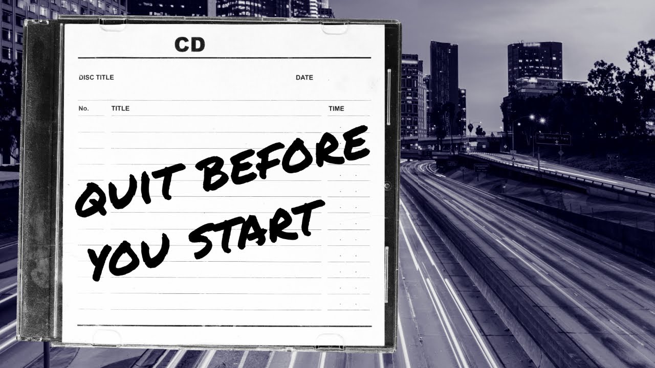 Quit Before You Start (Lyric Video) - Jon Harris