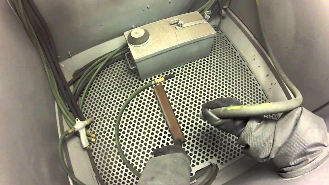 Clemco Pressure Blast Demonstration