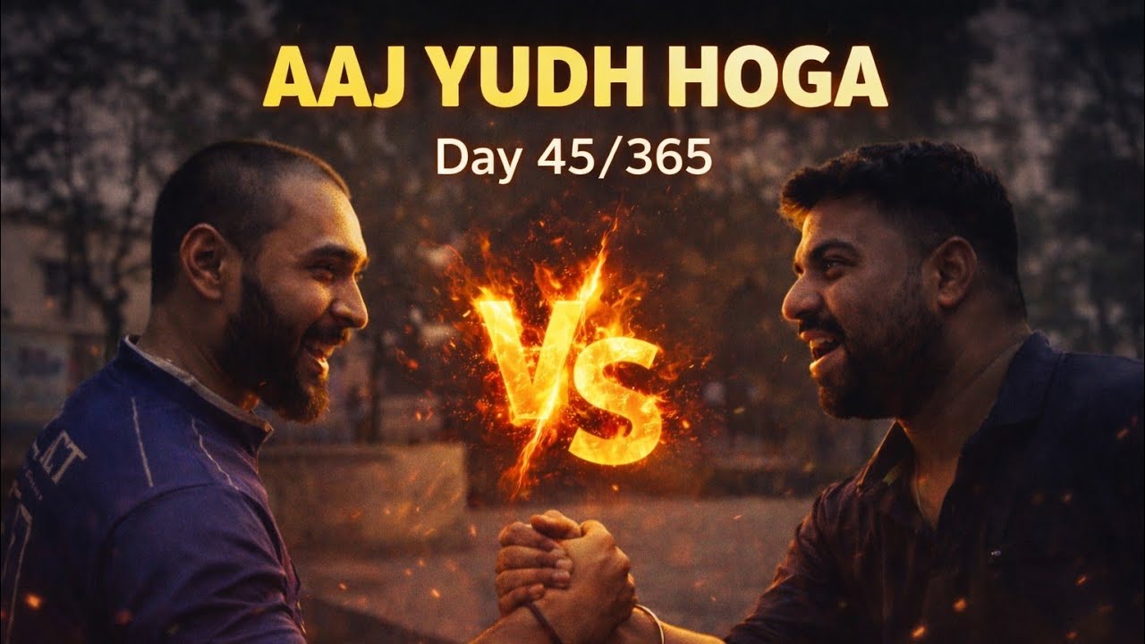 Kon Jeeta yudh me ? 🫨🤔 | Day 45/365 | @vivekrajdailyvlogs 