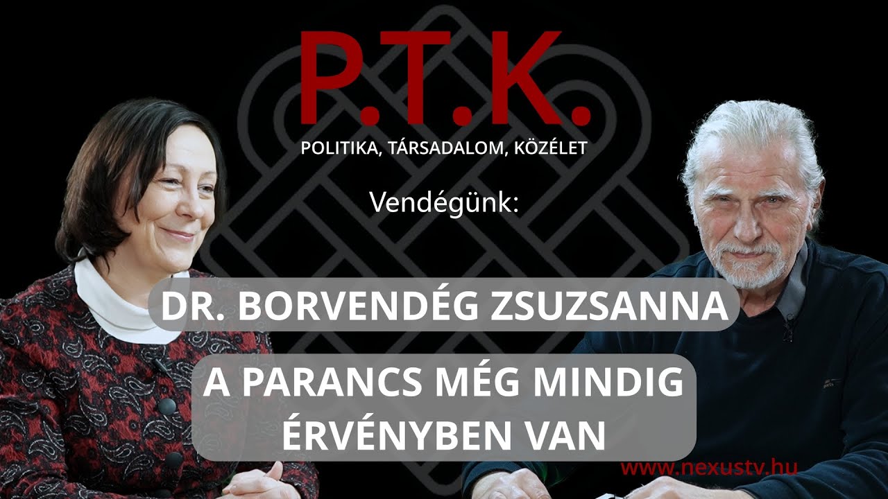 A PARANCS M&Eacute;G MINDIG &Eacute;RV&Eacute;NYBEN VAN - Vend&eacute;g&uuml;nk: Dr. Borvend&eacute;g Zsuzsanna