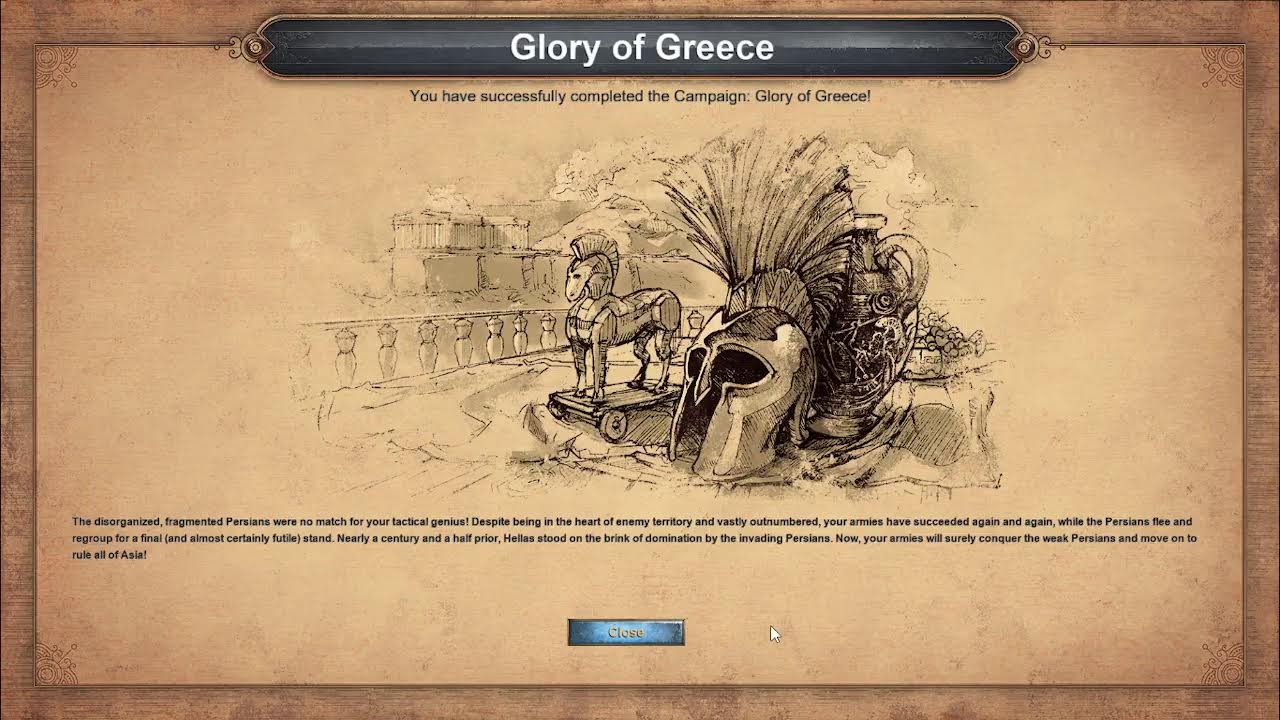Age of Empires - Glory of Greece Campaign