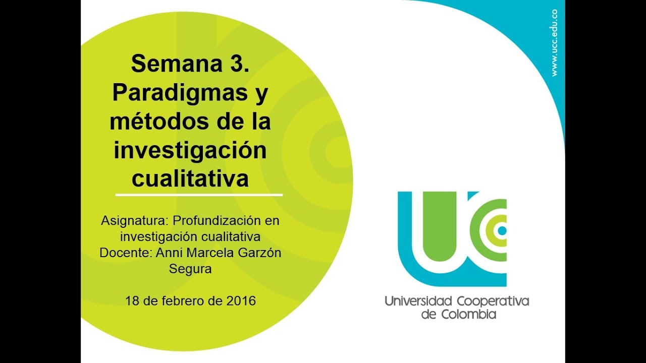 Paradigmas y métodos investigación cualitativa