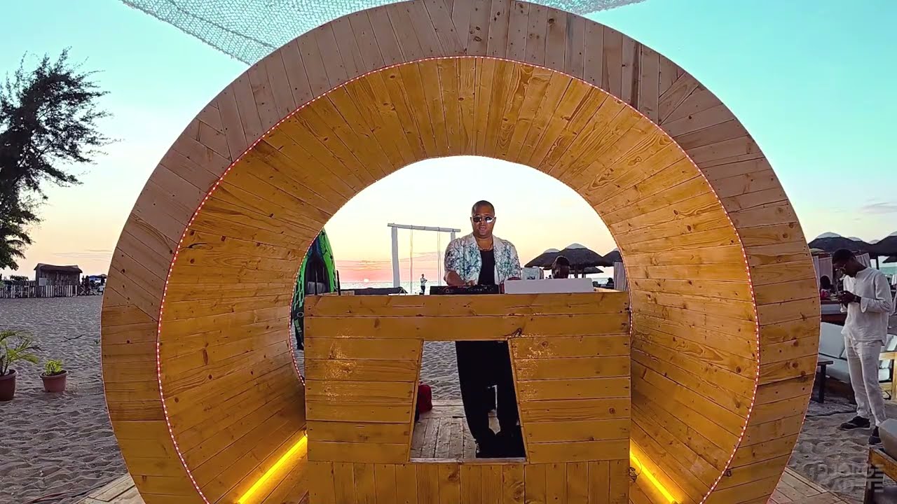 Djorge Cadete performs at Missanga Beach 2025