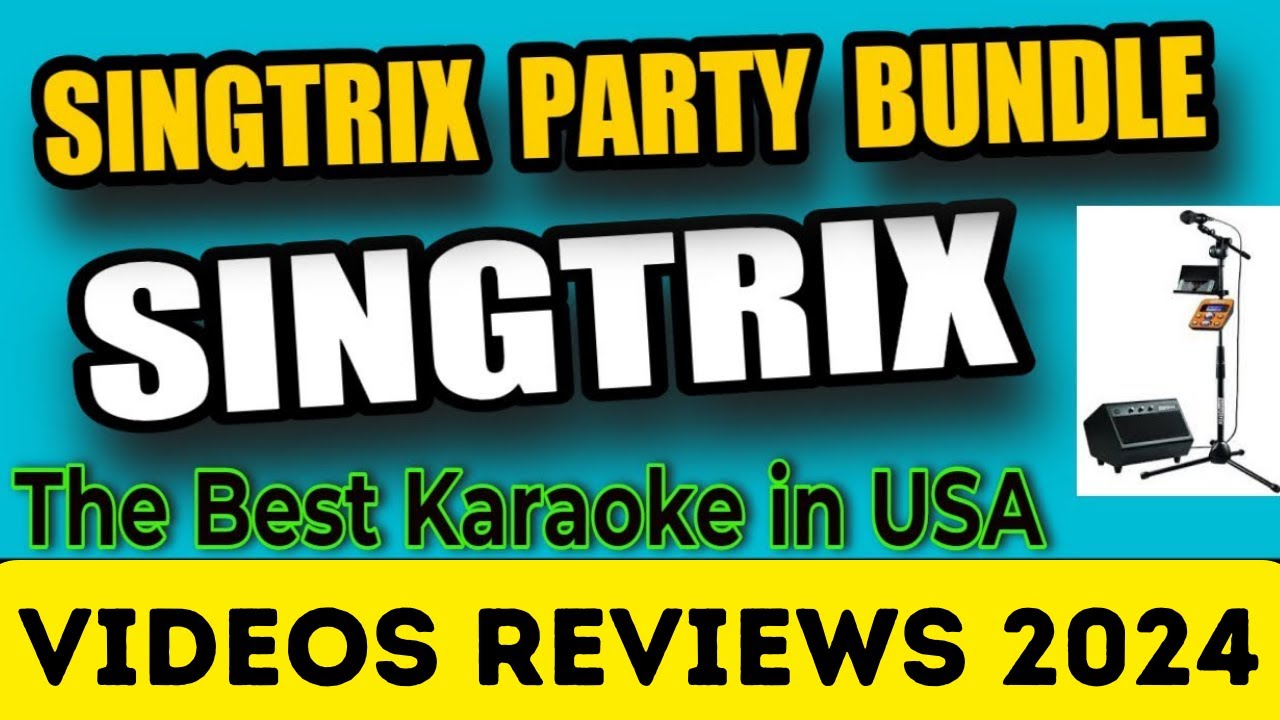 karaoke Singtrix Singtrix Party Bundle 2024 Video