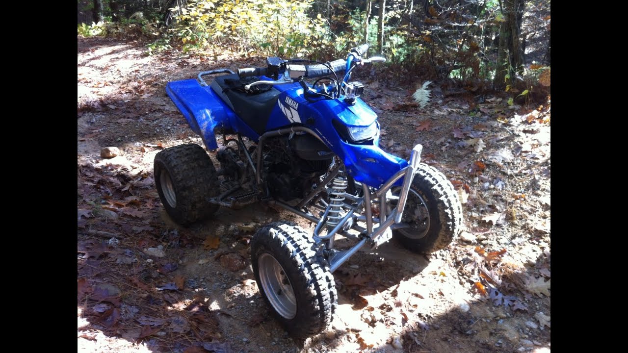 2004 Yamaha Blaster Trail Ride Crash!!