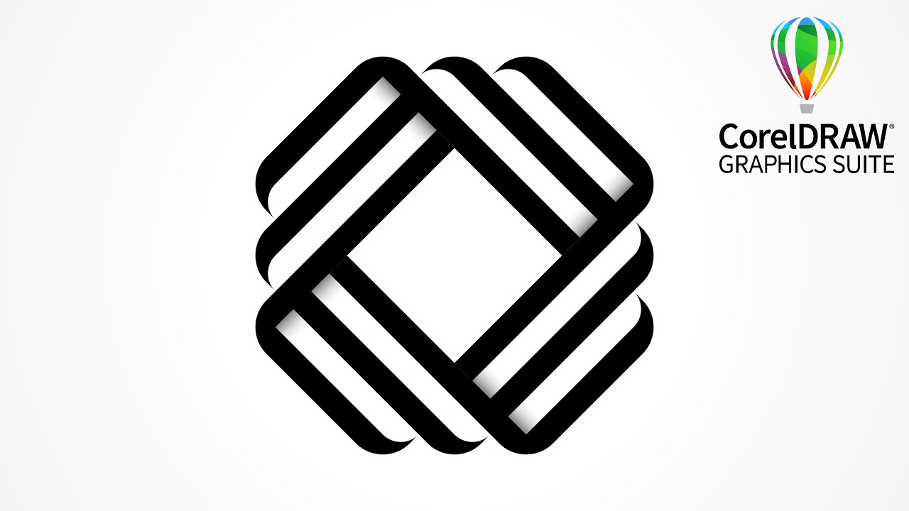 Impossible logo | Learn logo design | Corel DRAW tutorials | 013