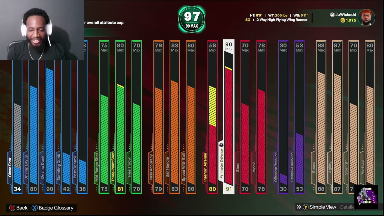 #1 BEST NBA2k26 SG 2 WAY HIGH FLYING WING RUNNER!!!!!!!!!