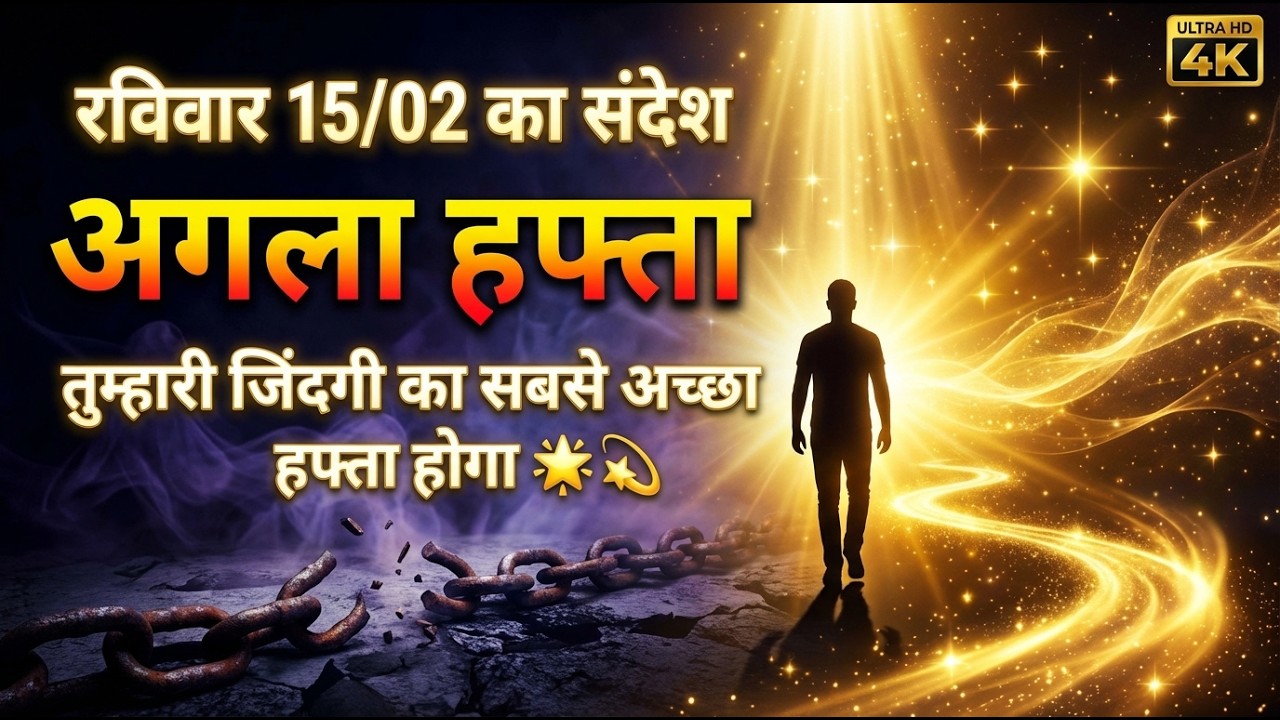 ✅️ रविवार 15/02 का संदेश || अगला हफ्ता तुम्हारी जिंदगी का सबसे अच्छा हफ्ता होगा 🌟💫| Universe Signals