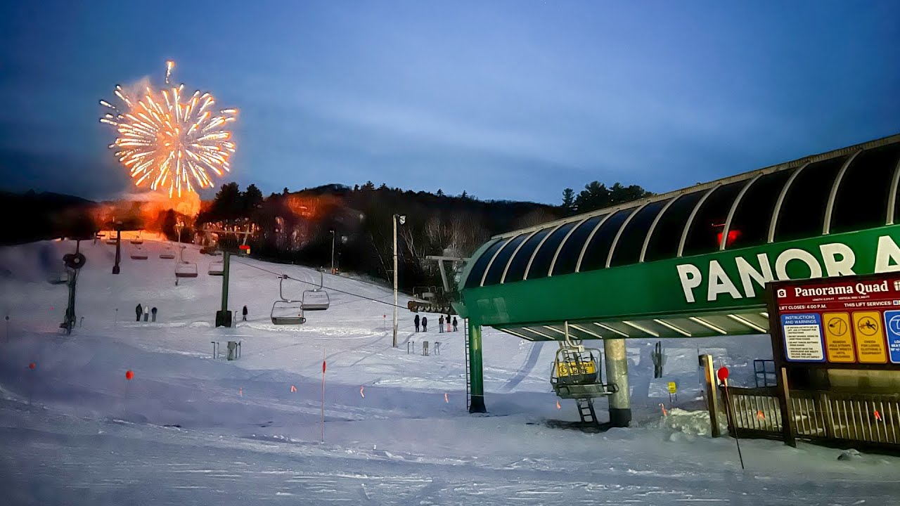 Family Night at Gunstock: Torchlight Parade and Stunning Fireworks Display!