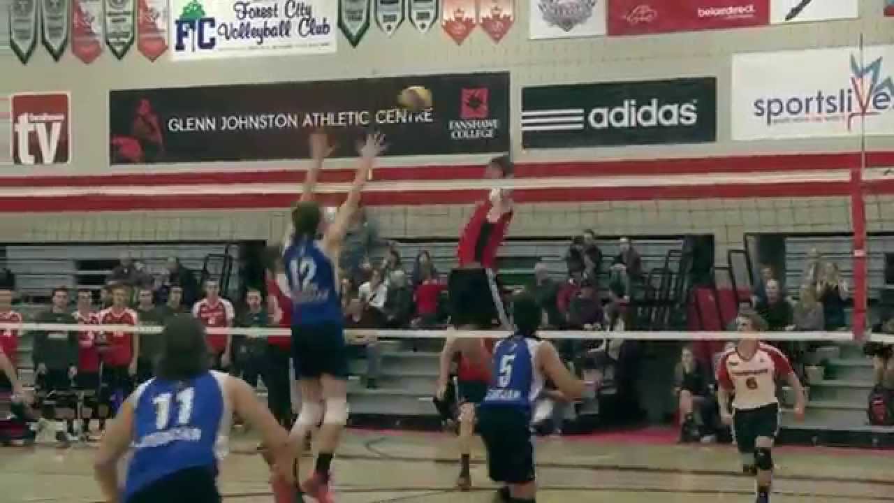 Fanshawe Falcons Mens Volleyball Highlights