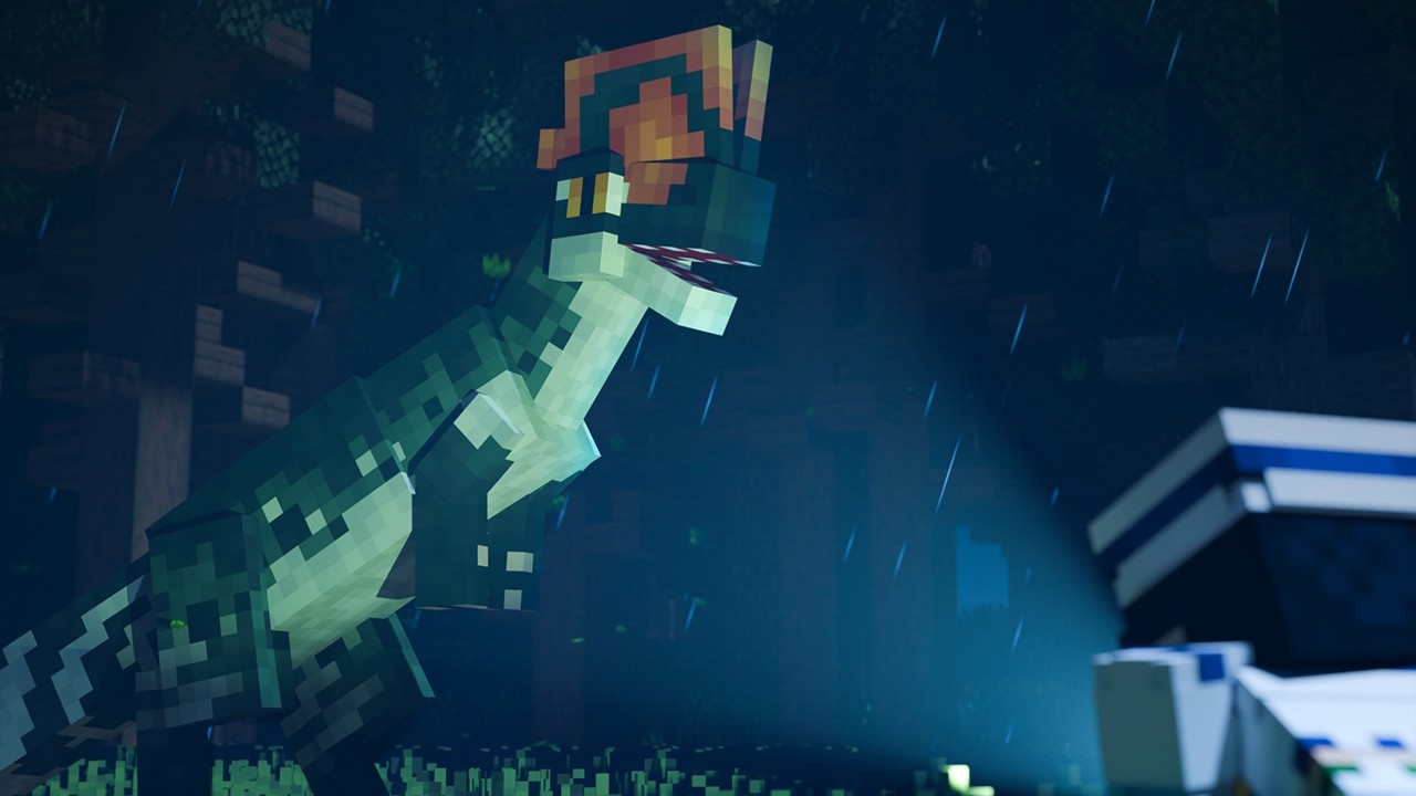 This Dilophosaurus Enclosure Feels Wrong... | Fossils SMP Episode 1