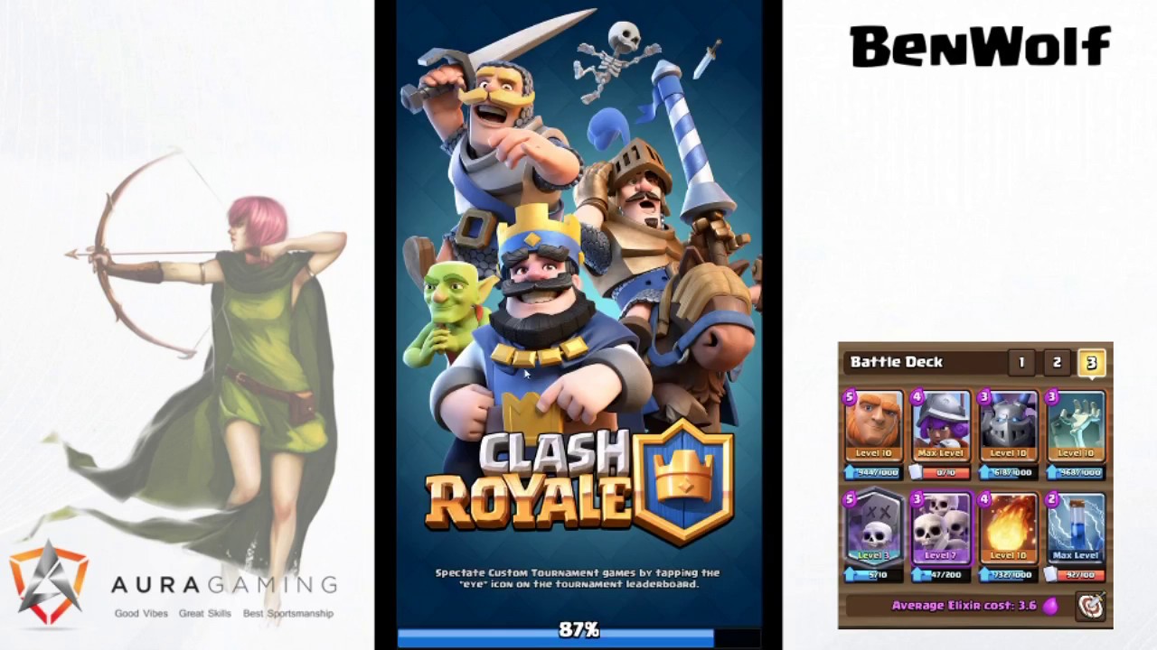 Giant Graveyard Replays of Grand Challenge | Clash Royale