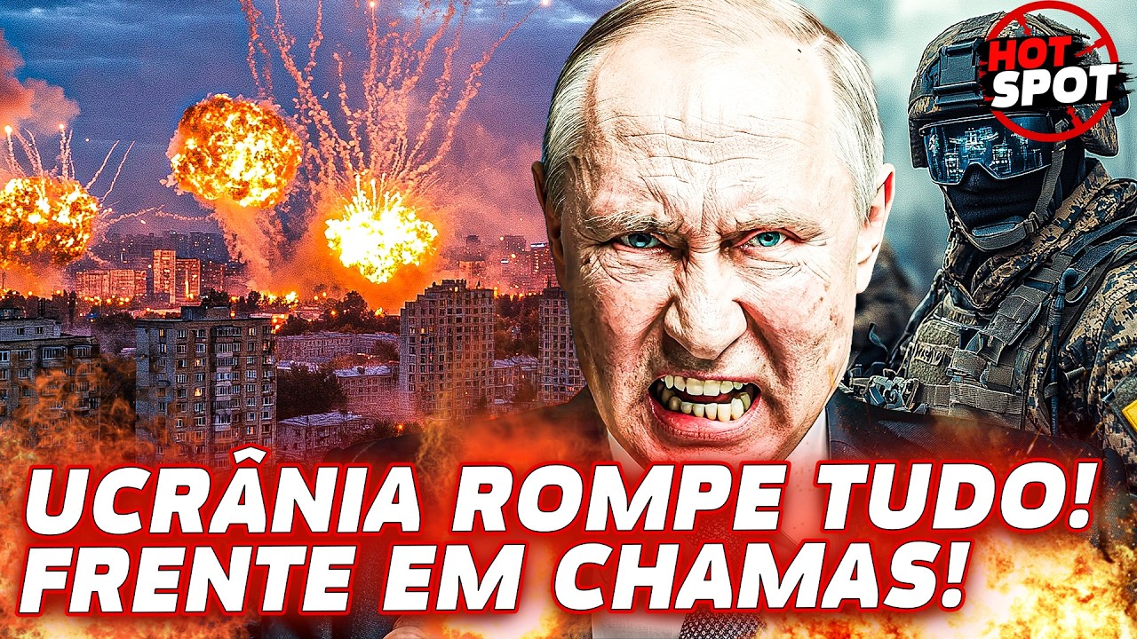 🔥 Frente em CHAMAS! Exército russo perde voz! Kremlin ENGOLIU a língua! | Ponto Quente