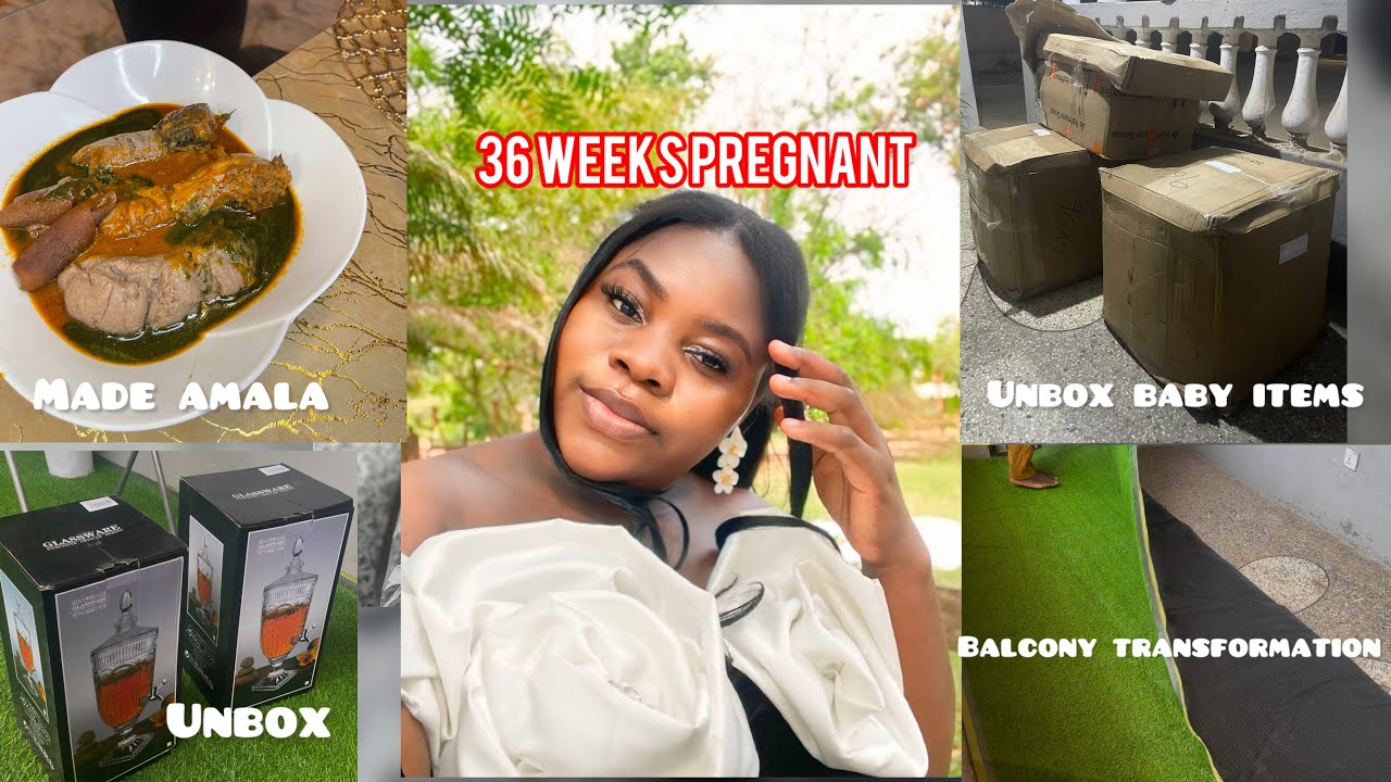 First time making Amala: Huge unboxing |  Shopping and Home-makeover | 