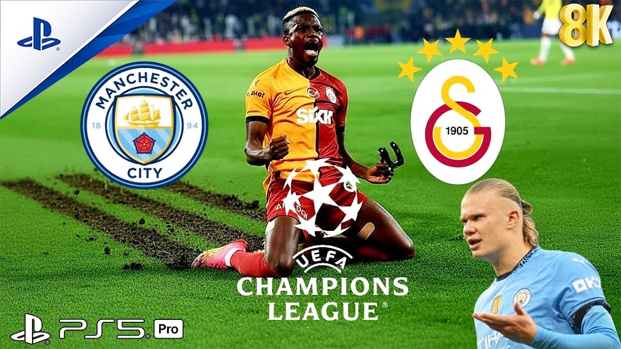 EA FC 26 - Manchester City vs Galatasaray | PS5 PRO Authentic gameplay 4K 60FPS