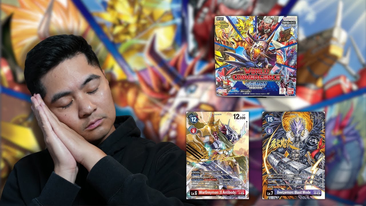 Don’t SLEEP on DIGIMON TCG! World Convergence Booster Box UNBOXING!