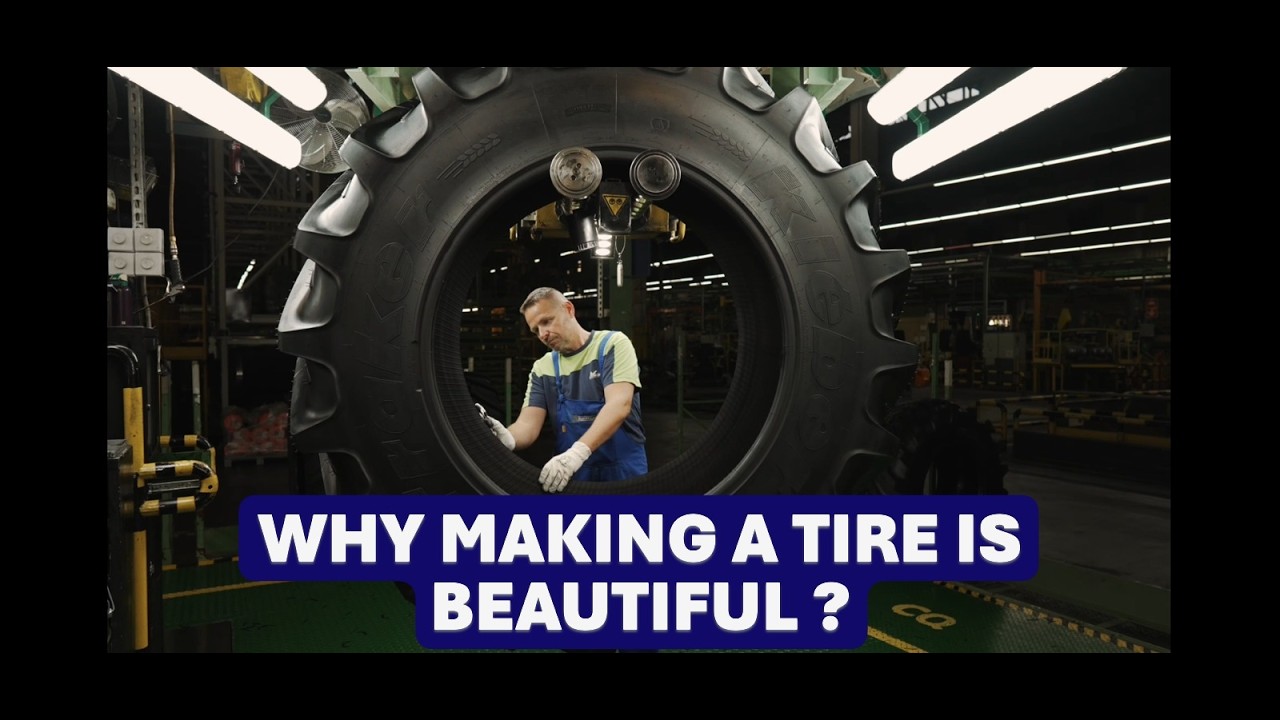 Why Making a tire is Beautiful ? A Symphony of Precision