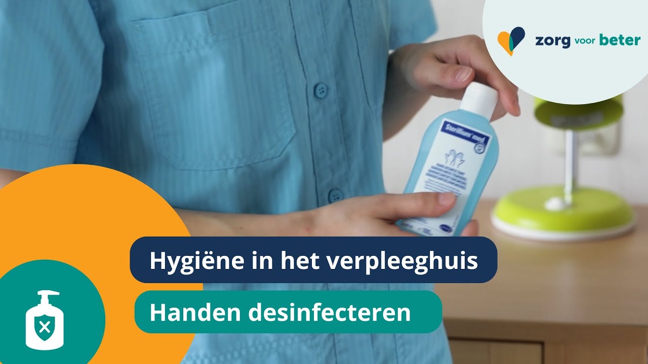 Hoe desinfecteer je goed je handen?