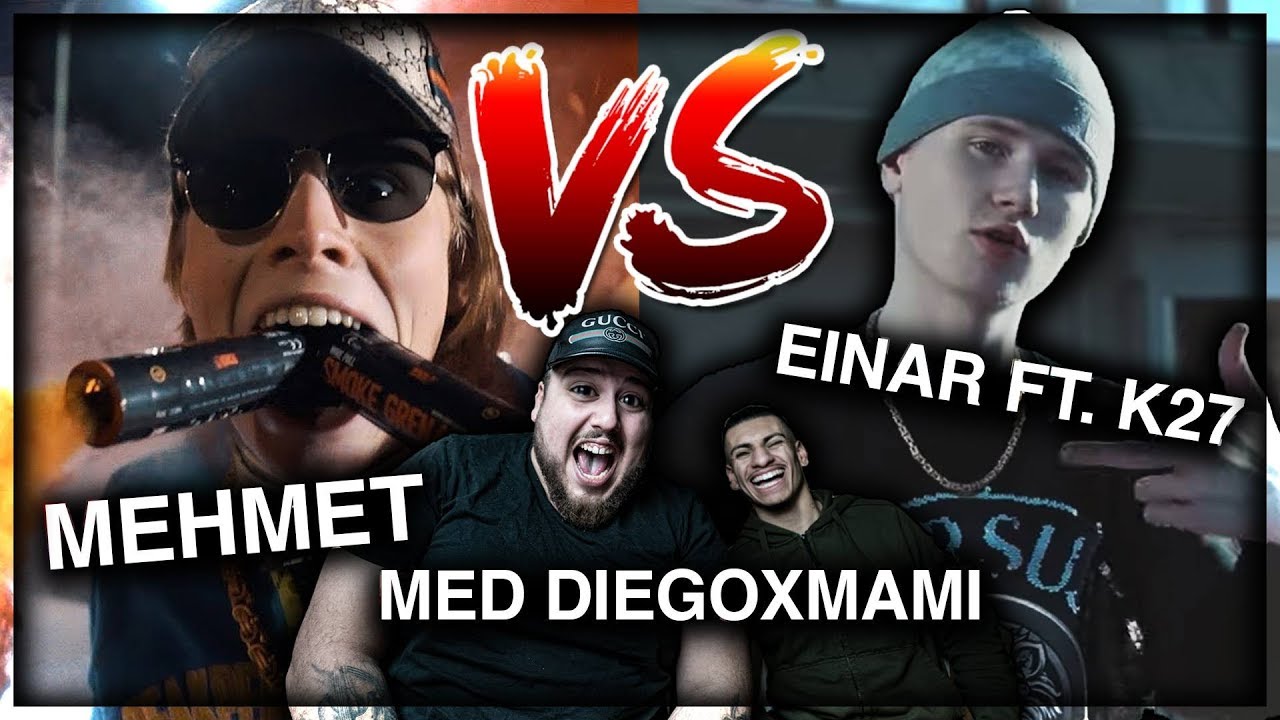 REAGERAR: EINAR - FUSK ft. K27 VS GÖRE FÖR MONEY [ft.DIEGOXMAMI]