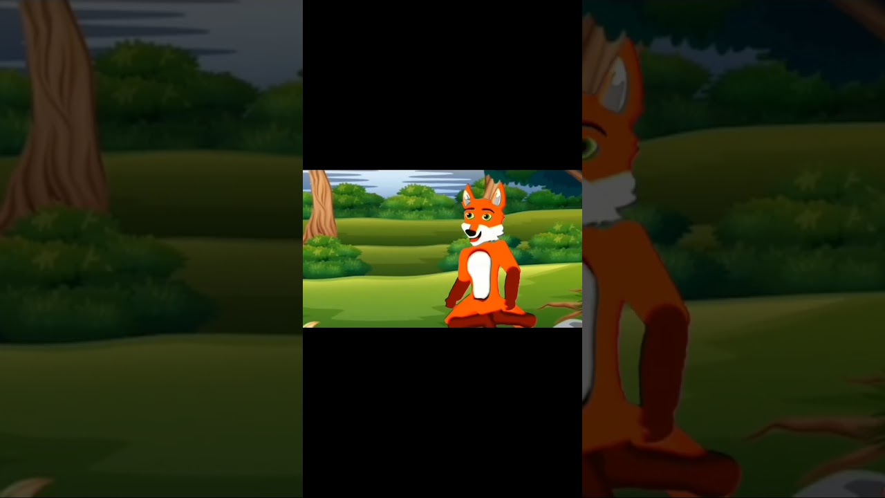 Fox cartoon | Rupkothar Golpo | Bangla cartoon Golpo | #youtubeshort #cartoon #foxcartoon #shorts