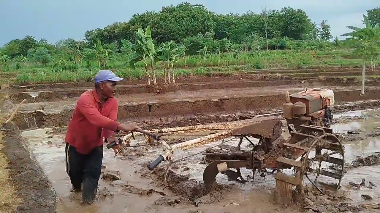 Traktor sawah || pak de GANDEN  ||