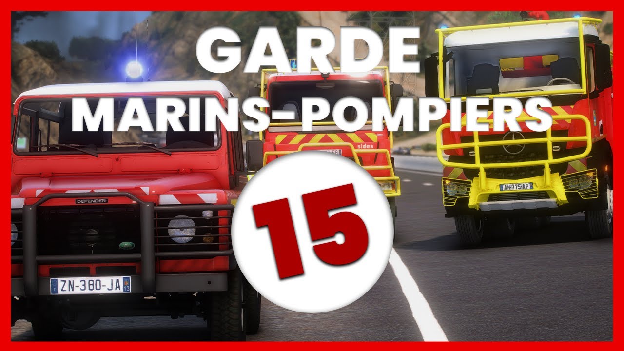 GTA 5 RP | Garde avec les Marins-Pompiers de Marseille #15